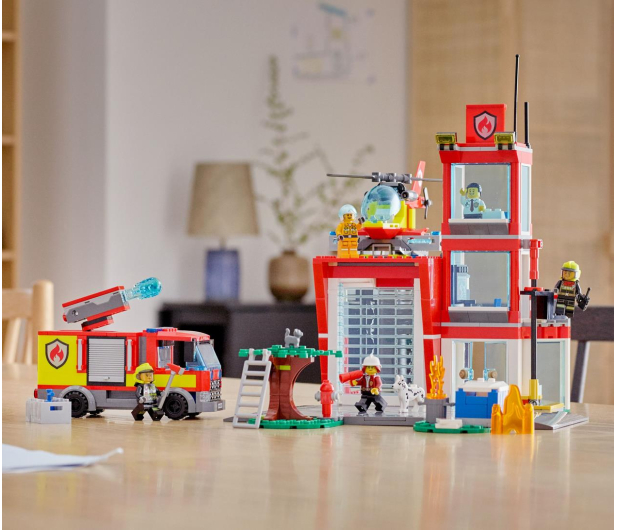 LEGO City 60320 Remiza strażacka - 1032211 - zdjęcie 4
